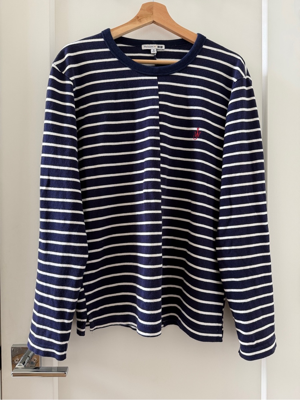 Jw Anderson x Uniqlo Navy White Stripes Nautical Sweater Size M